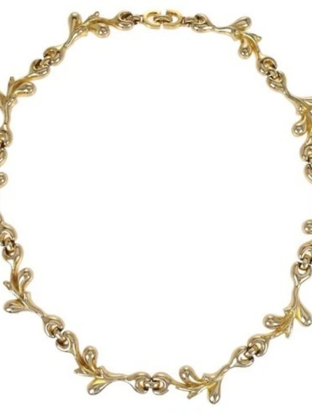 Christian Dior Chain Necklace Gold 188412